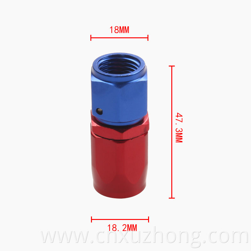 Oil cooler hose fitting (AN6-0A)HQ